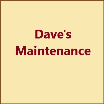 Dave's Maintenance